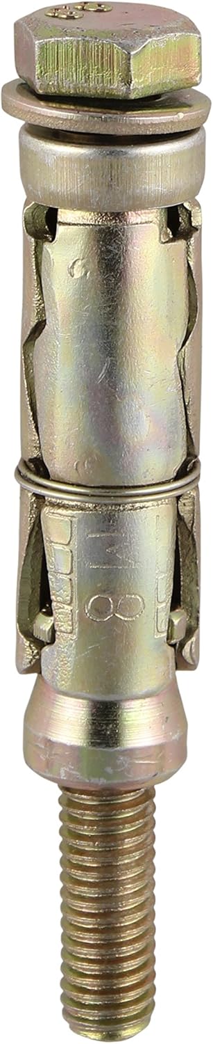 TIMco 0610LSHB Loose Shield Anchor M6 x 10 - Yellow (Bag of 48)