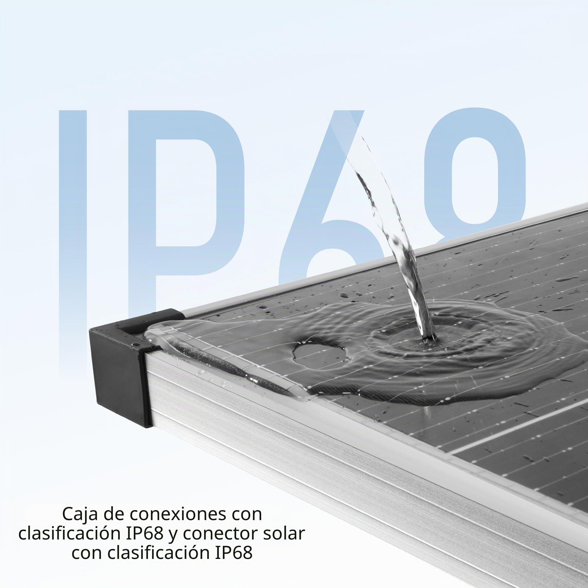 Nicesolar Panel solar de 100 W, 12 V, sistema off-grid para panel solar, batería de carga para acampar, controlador de carga solar de 20A con cable solar, para casa, auto, nave industrial