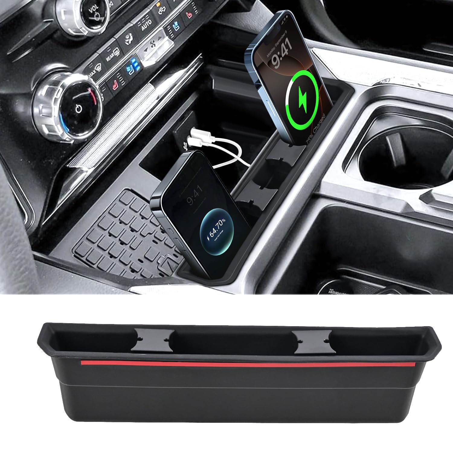 Photo 1 of Xomzema Center Console Organizer for Ford F250-F550 2023-2026