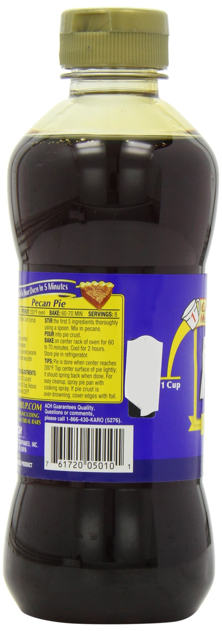 Karo Dark Corn Syrup 1 Pint (Pack of 3) Y