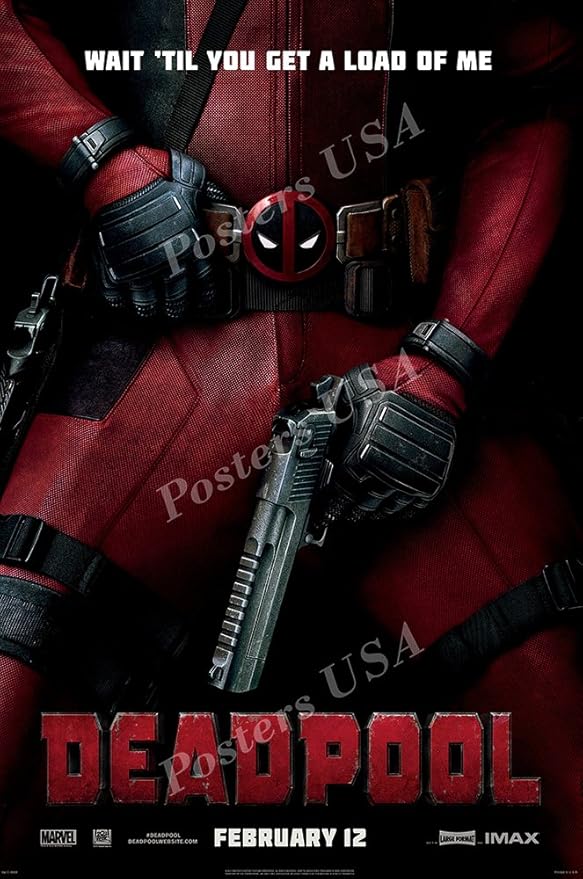 Amazon.com: PremiumPrints - Marvel Deadpool Movie Poster Glossy Finish ...
