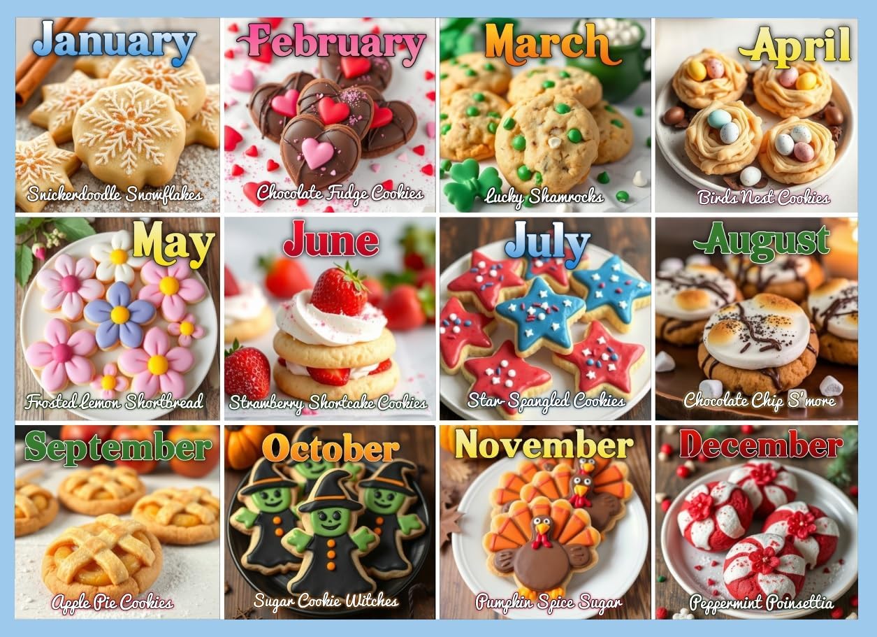 Puzzles - Season of Cookies 1000-piece Jigsaw Puzzle
