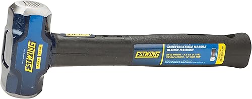 Estwing Martillo de trineo de cara dura de 8 libras para postconducción, fractura de piedra y demolición, mango de acero duradero de 36 pulgadas con