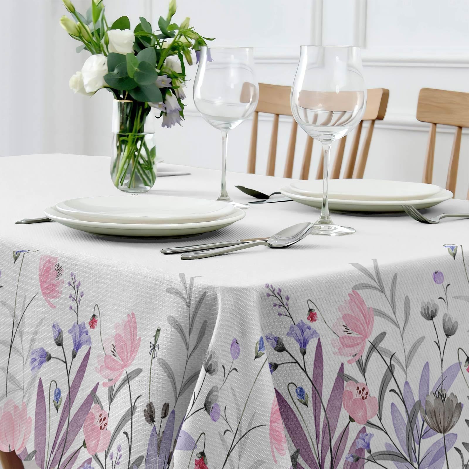 Table Cloth Rectangular, Wipeable Tablecloths - Image 3