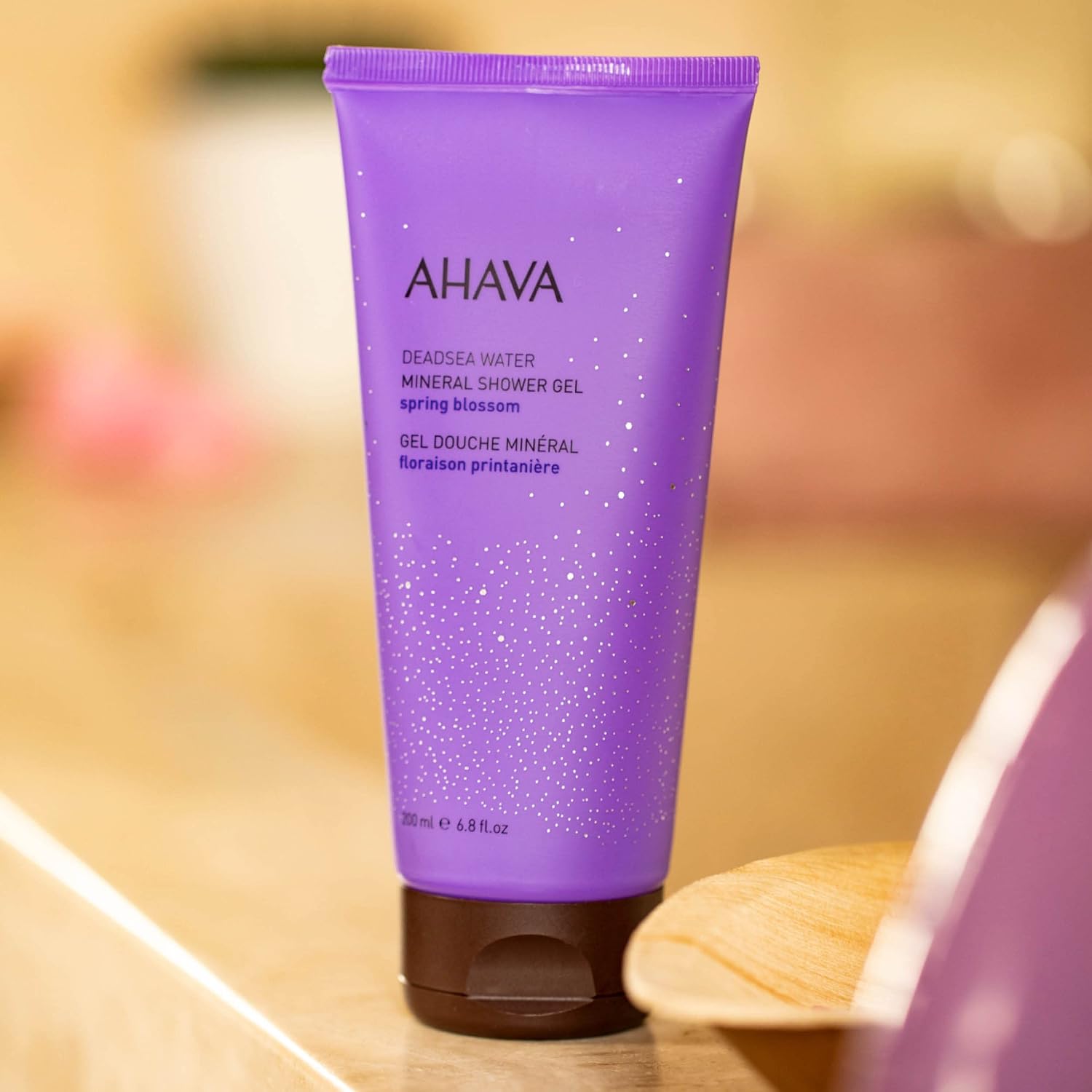 Ahava Deadsea Water Mineral Spring Blossom gel de ducha, 200 ml