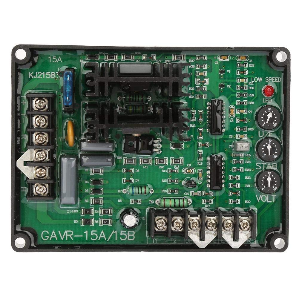 AVR Spannungsregler und Erregerregler GAVR15B für synchronen Wechselstromgenerator ohne Bürsten kompatibel mit GAVR15A