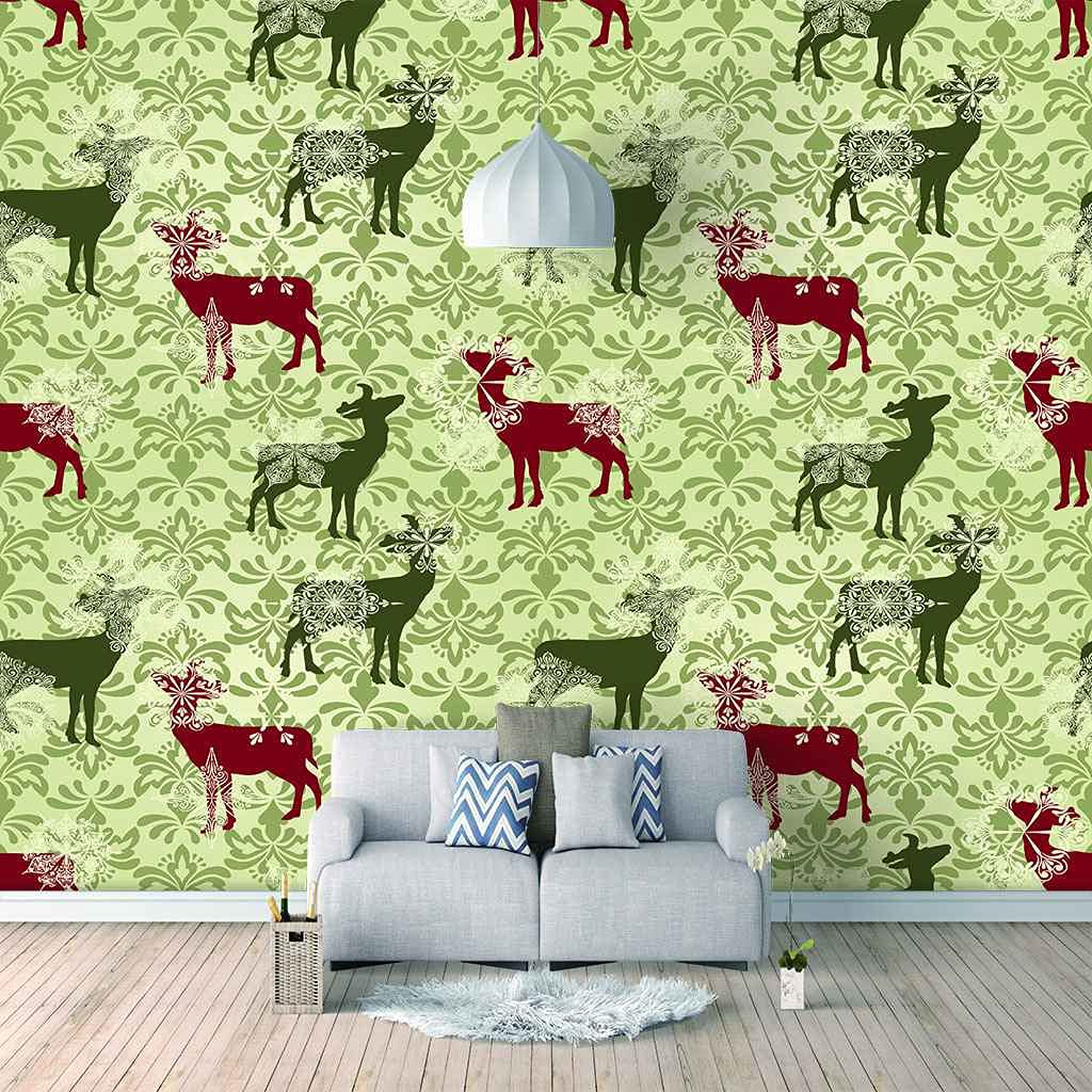 Papier peint photo 3D adhésif pour relooker facilement un grand mur