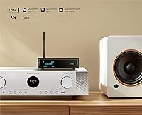 Vista 4 de B3 Profesional Receptor de Música XLR Bluetooth v5.1, Transmisor LDAC y aptX HD, DAC ESS Integrado, RCA Analógico, Salidas Ópticas Digitales