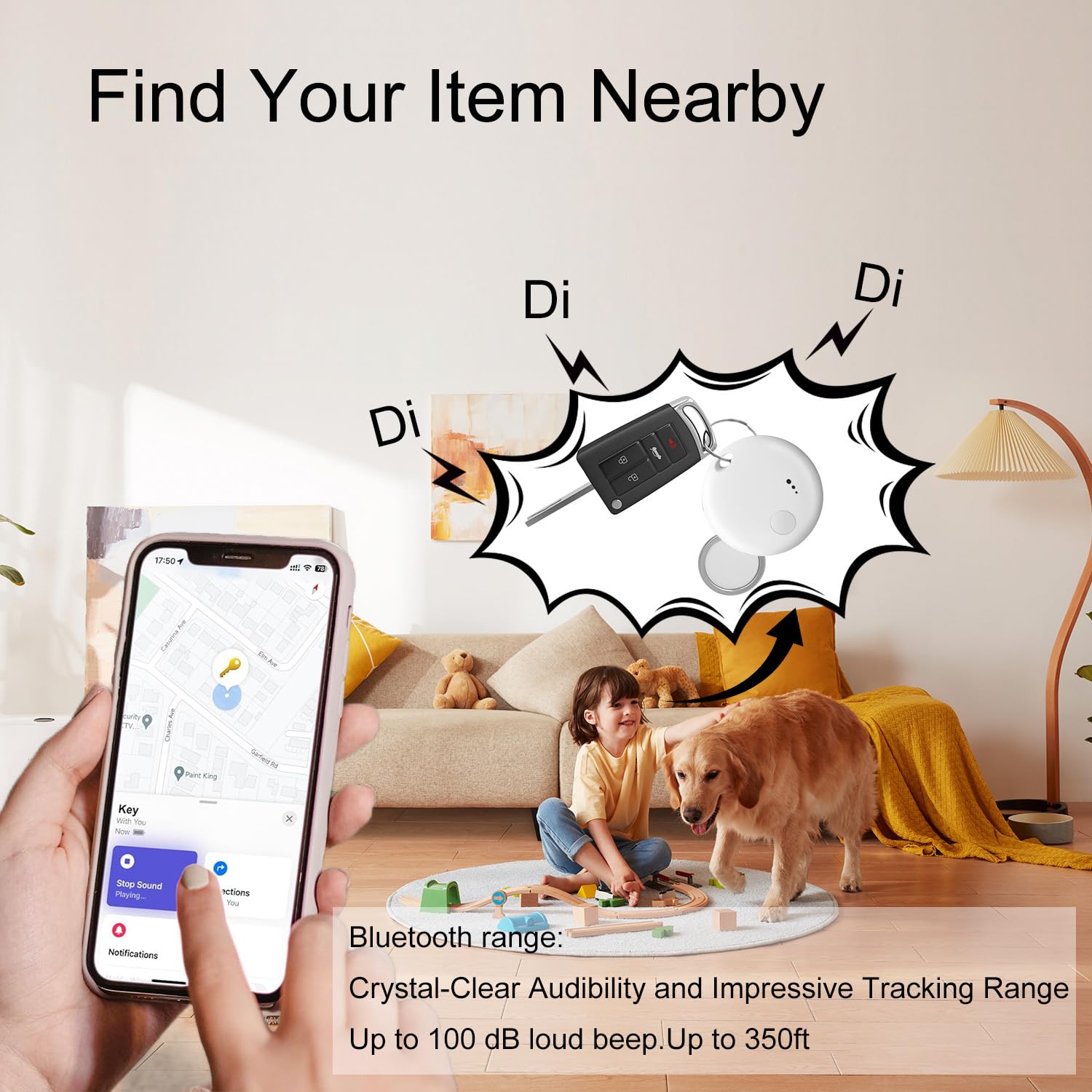 Air Tags Tracker,Smart Tag Tracker,Smart Tag Locator Tracking Device, Keys Finder and Item Locator,Air Tracker Item Finders with Apple Find My(iOS Only) for Luggage,Backpack,Suitcases