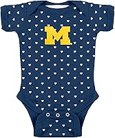 Vista 13 de Two Feet Ahead Body de corazones para bebé, ropa de bebé recién nacida, tallas 0-3M, 6M, 12M