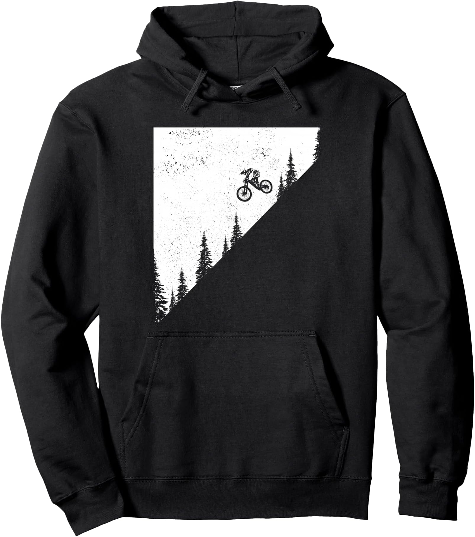Mountain Bike Downhill MTB Vintage Mountain Biker Biking Pullover Hoodie