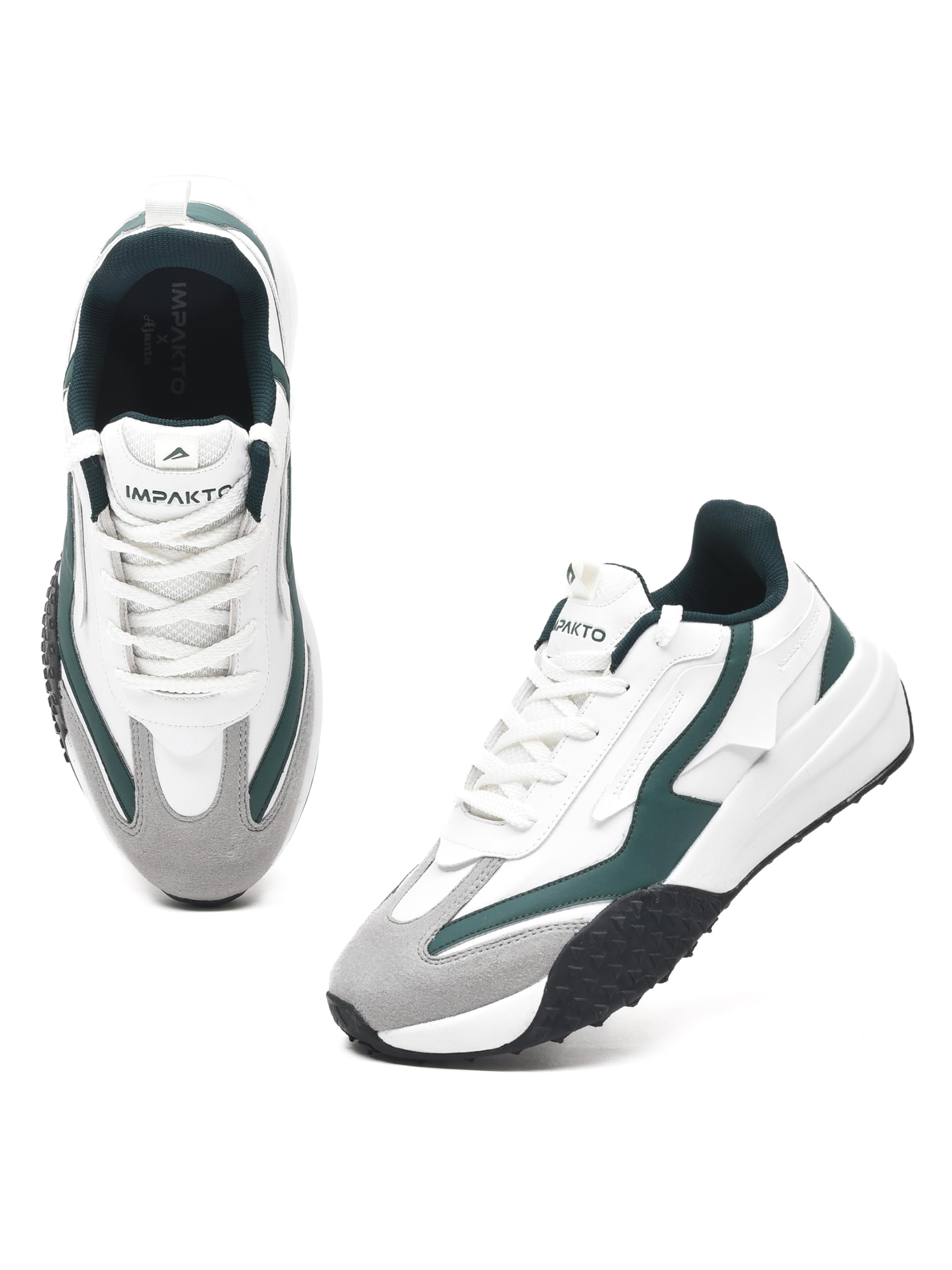 Impkato Para X Golf Sport Shoes for Men | Lightweight & Breathable Upper |Non-Marking Rubber Sole for All Terrain | Arch Support Cushioned Insole | Ideal for Running, Golf, Sports & Outdoor Activities-image-12
