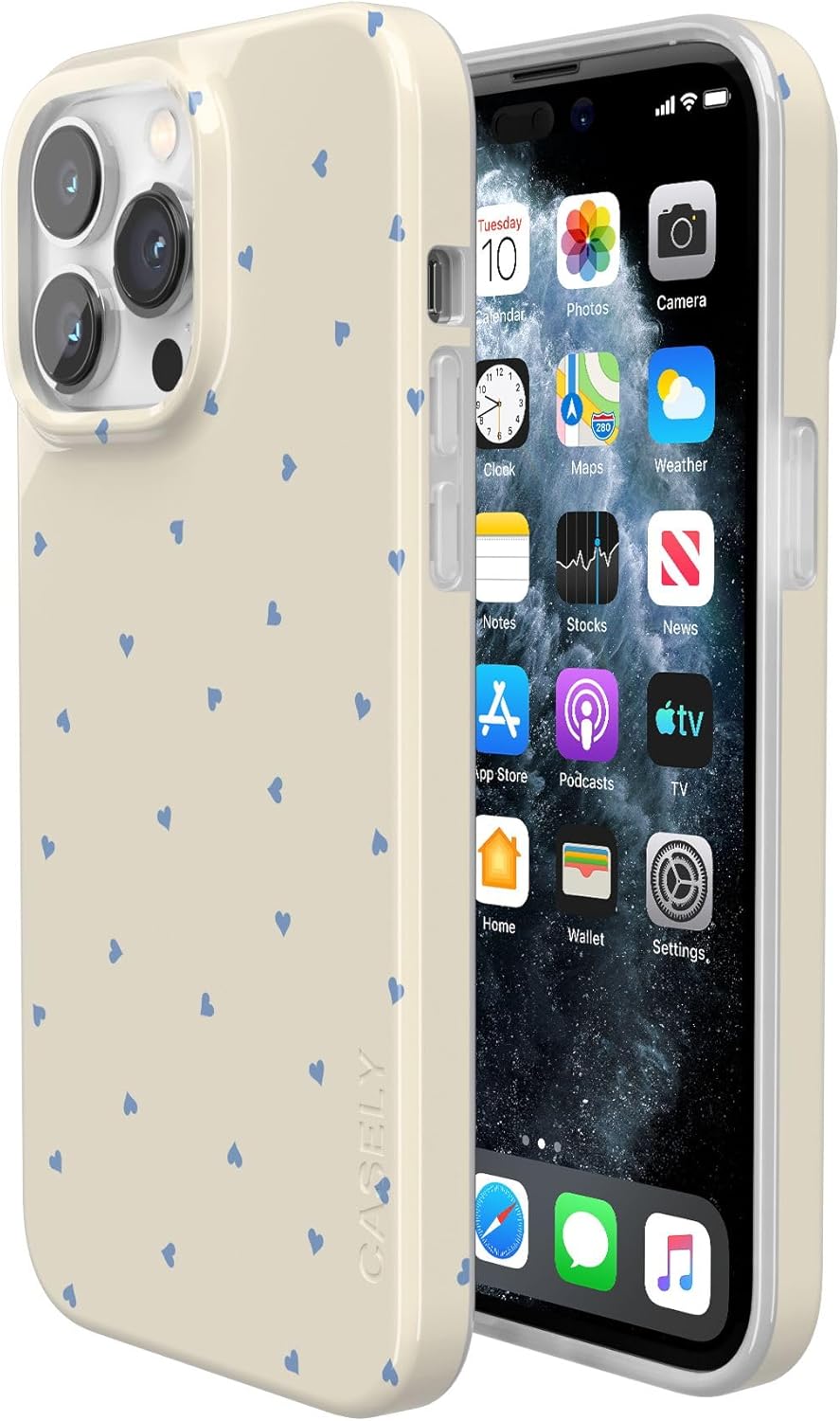 Casely iPhone 14 Pro Max Case | I'm Yours | Tiny Hearts | Compatible with MagSafe | Classic Ultra Thin Design