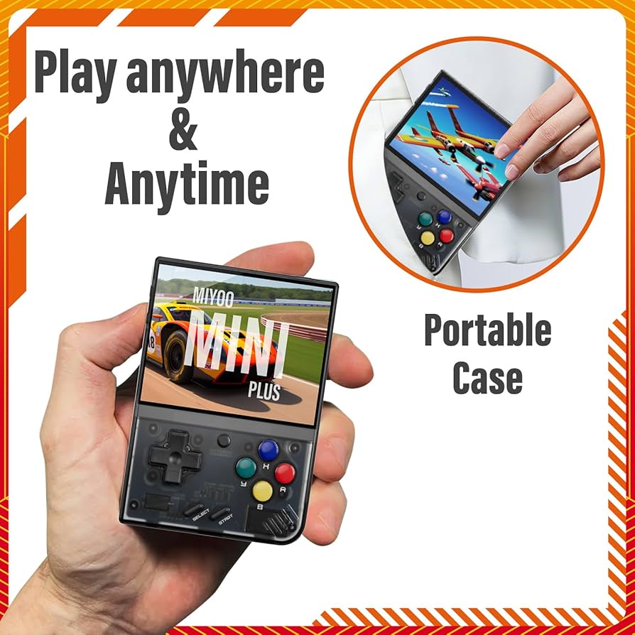 Miyoo mini Plus本体　sd128gb+本体ケース付き Miyoo Mini Plus + V2 V3 V4 | Retro Handheld | $69 In Stock