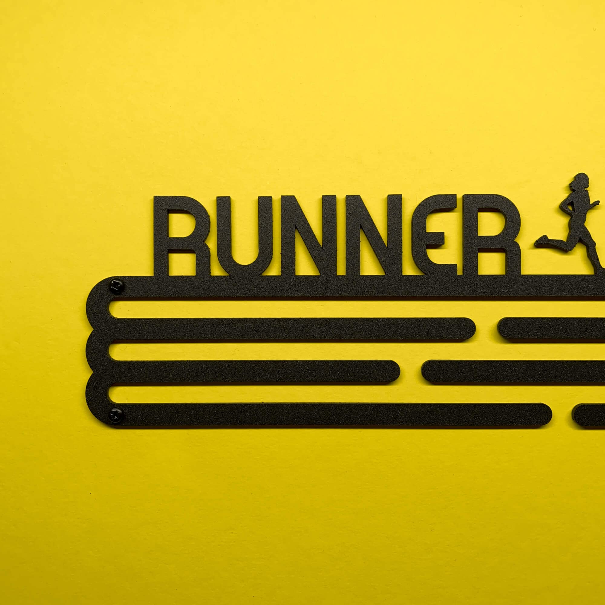 Runner Girl Colgador de medallas | Medallero Acero | Medal Holder dispaly Hanger | Medalla Percha