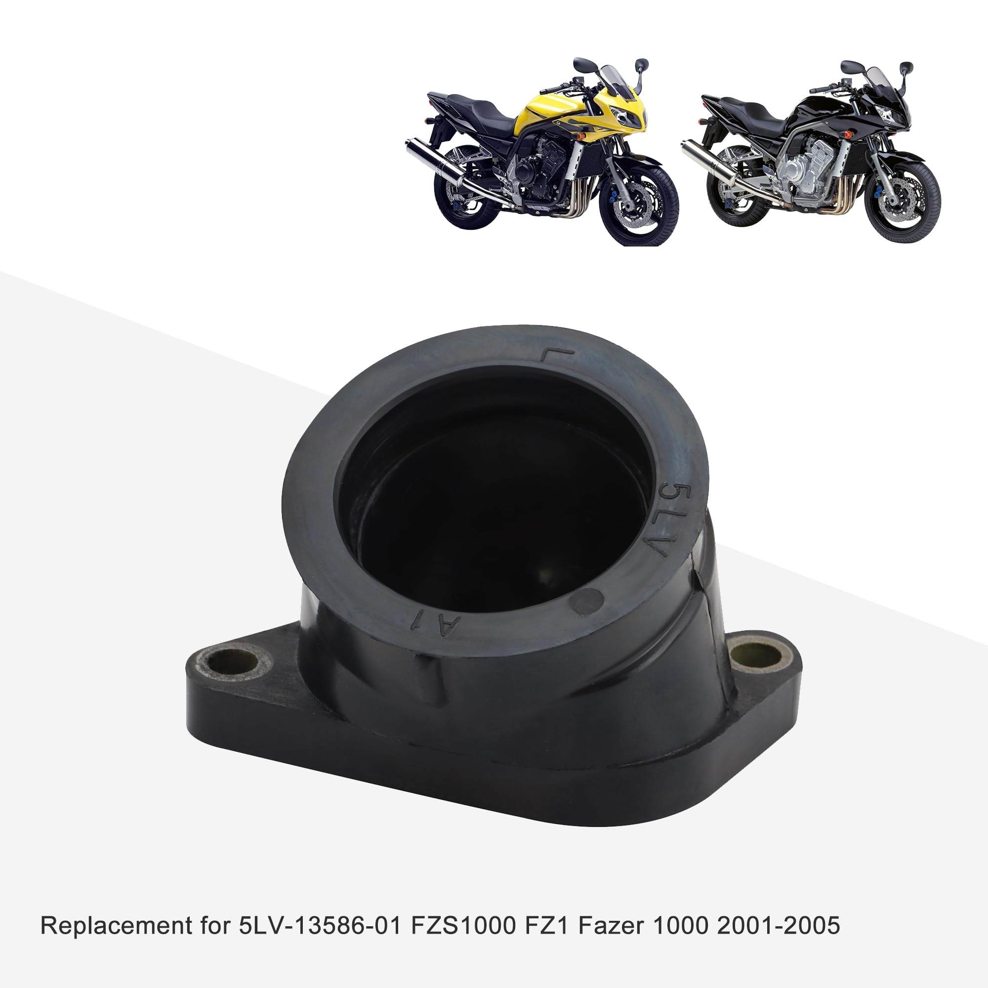 GOOFIT Ansaugrohr Ersatz Für Yamaha FZS1000 FZ1 Fazer 1000 2001-2005 - 4-teiliges Set