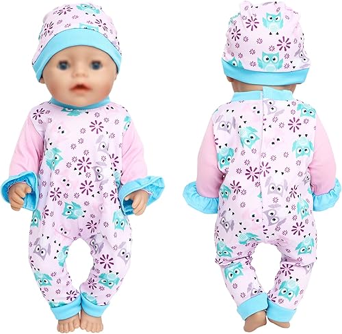 Miniatura 2 de SOTOGO 5 juegos de ropa de muñeca de 18 pulgadas, accesorios de muñeca para muñeca americana de 18 pulgadas