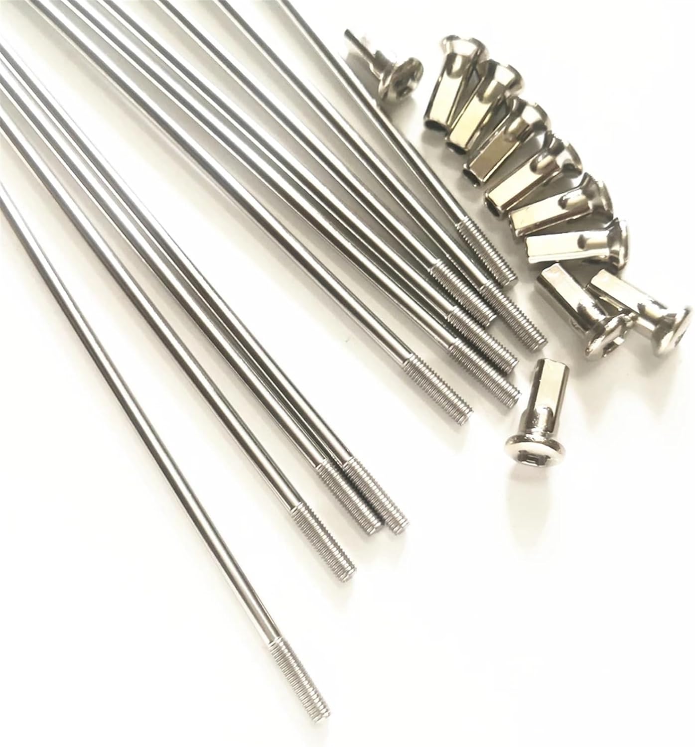 36pcs/lot Stainless Steel Material Motorcycle Spokes Diameter 3.5 Mm E-Bike Spokes 9 G