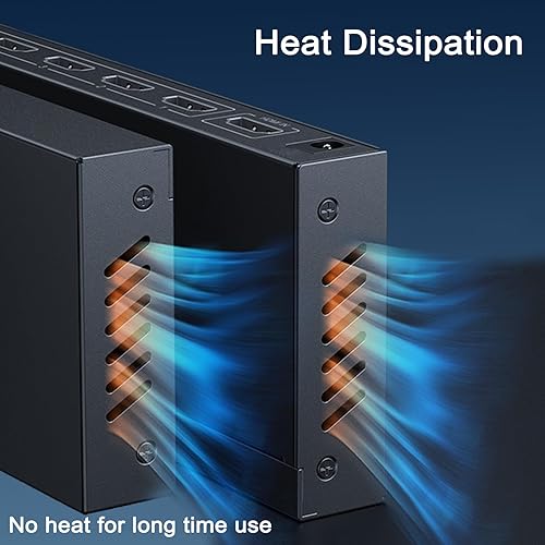 Miniatura 3 de Divisor HDMI  1 en 16 salidas, divisores de TV de 16 vías de alta calidad de alta resolución compatible con HDMI 2.0, HDCP 2.2, 18 Gbps 4K 60Hz 2k a