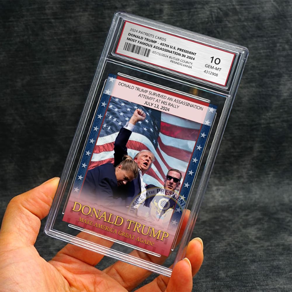 Amazon.com: Trump Trading Card - Donald Trump Collectibles, GEM