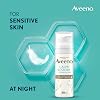 Aveeno Face CALM+RESTORE Re-Hydrating Night Cream, Intensely Nourishes, With Shea Butter & Prebiotic Oat, For Sensitive Skin, Fragrance Free, 50ml (Pack of 2)