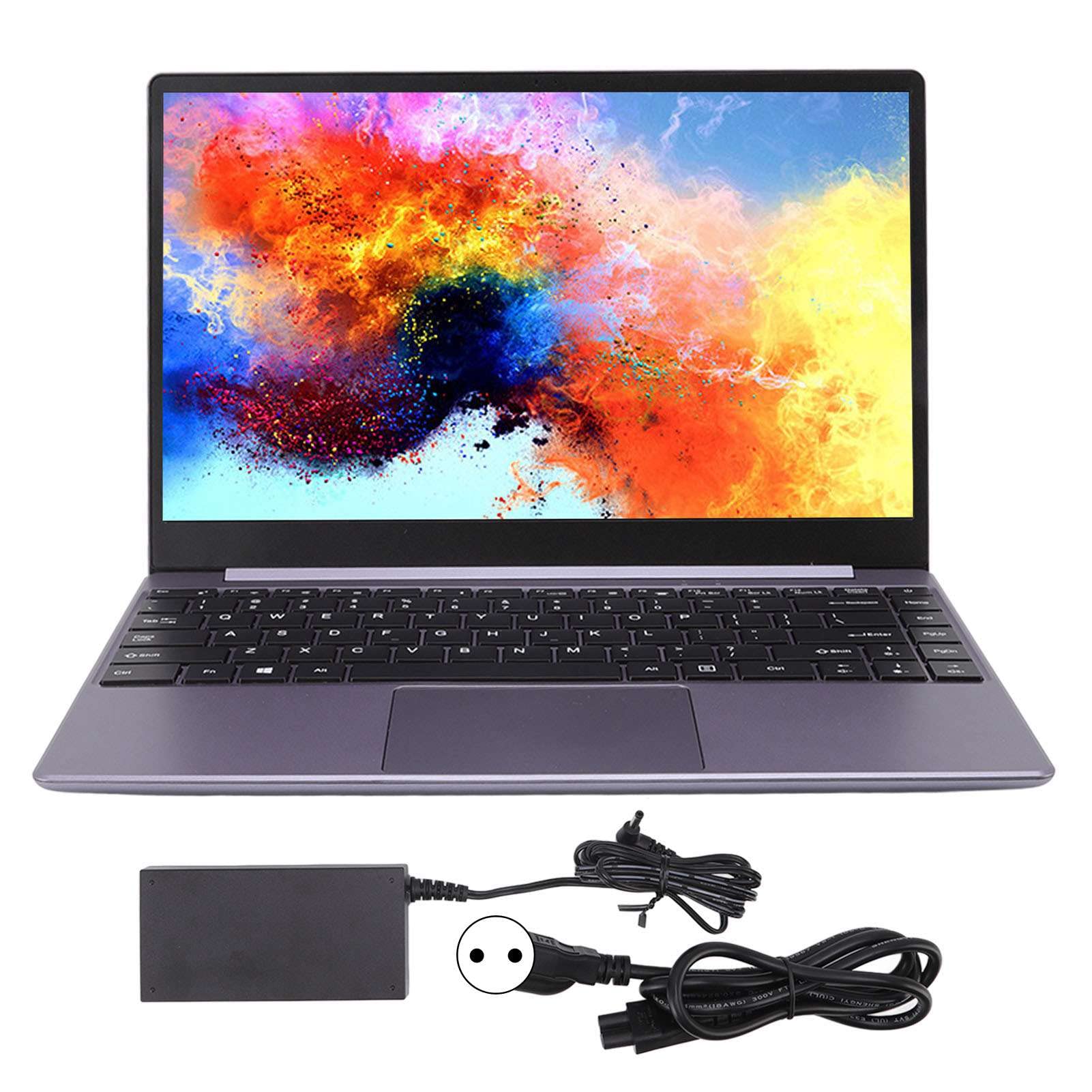 Computer Portatile, 16G e 512 GB, GPU UHD620 e MX250, CPU 5405U, Schermo IPS HD da 14 Pollici, Tastiera Retroilluminata a Grandezza Naturale, Laptop Portatile per Casa, Ufficio, Viaggio di Lavoro(UE)