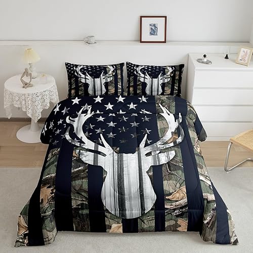 Miniatura 9 de Juego de edredón rústico de granja, tamaño Queen, divertido juego de ropa de cama con 2 fundas de almohada, regalo de caravana, transpirable,