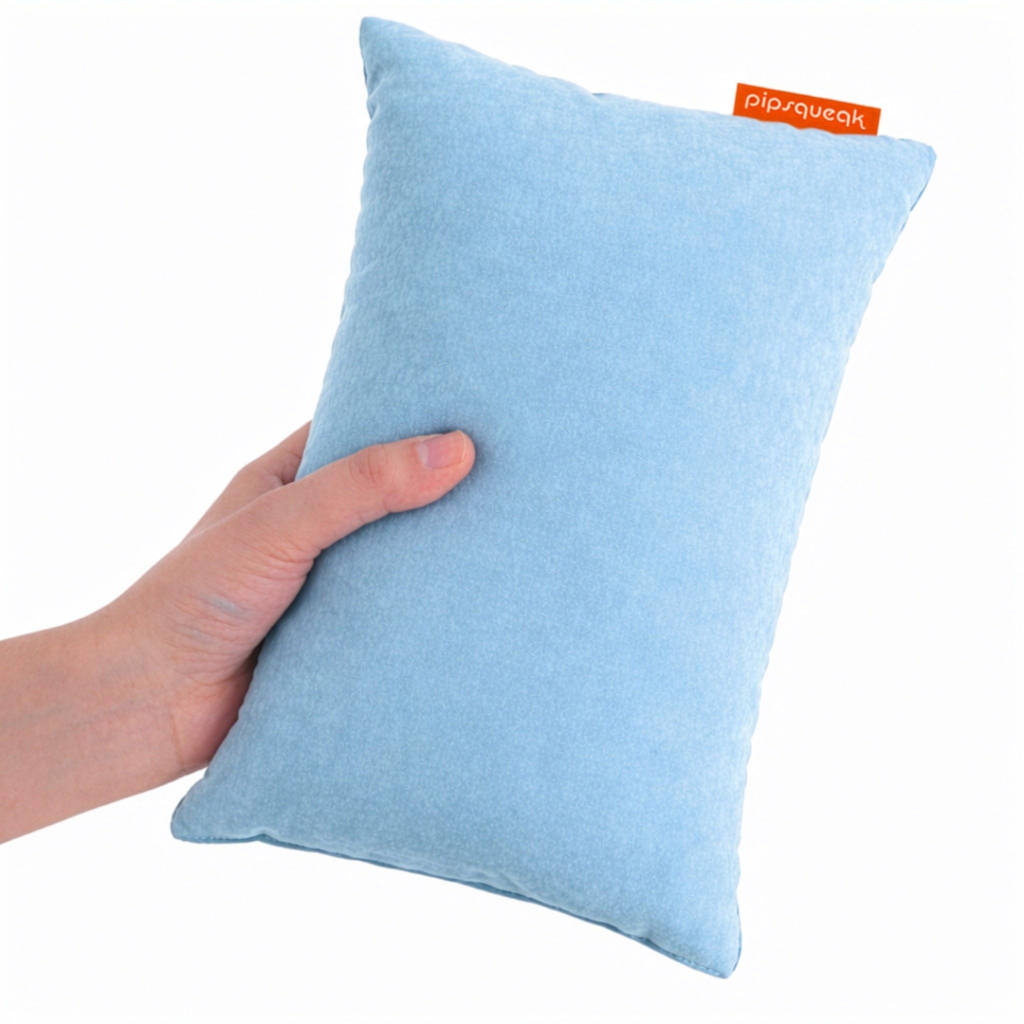 Photo 1 of Pipsqueak Microfiber Pillow - Small, Mini, Tiny - 11 x 7 in - Perfect for Travel, Cars, Airplanes, Camping, Dogs, Toddlers, Kids, Lumbar, Knees and Neck - Ages 2 Yrs and Up