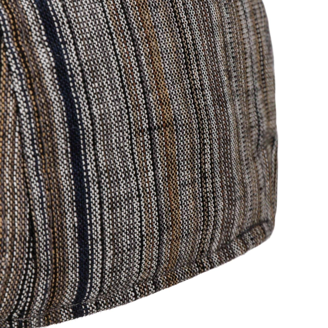 LIPODO Gatsby Gorra Estilo Newsboy Lino Algodon a Rayas Multicolor Hombre Primavera Verano