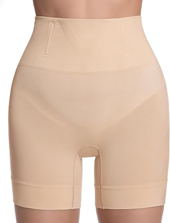 Shapewear Tummy Control Shorts - Mid Waist Shapewear Underwear Body Shaper Butt Lifting Shorts Under Dresses
