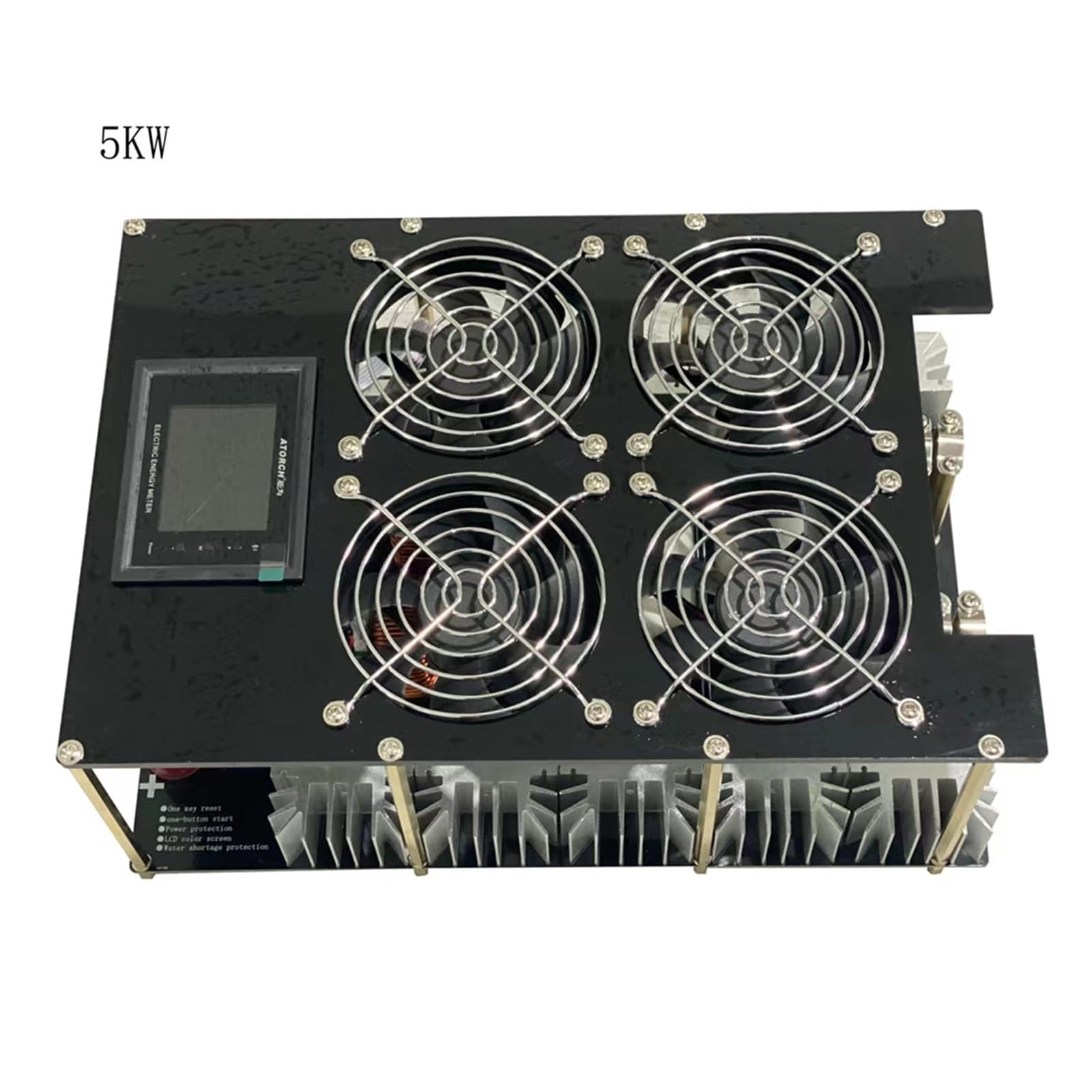 Nagrzewnica indukcyjna Nagrzewnica indukcyjna ZVS o mocy 5000 W. Płyta PCB do ogrzewania indukcyjnego wysokiej częstotliwości Stopiony metal + cewka + pompa(With 70ml crucible)
