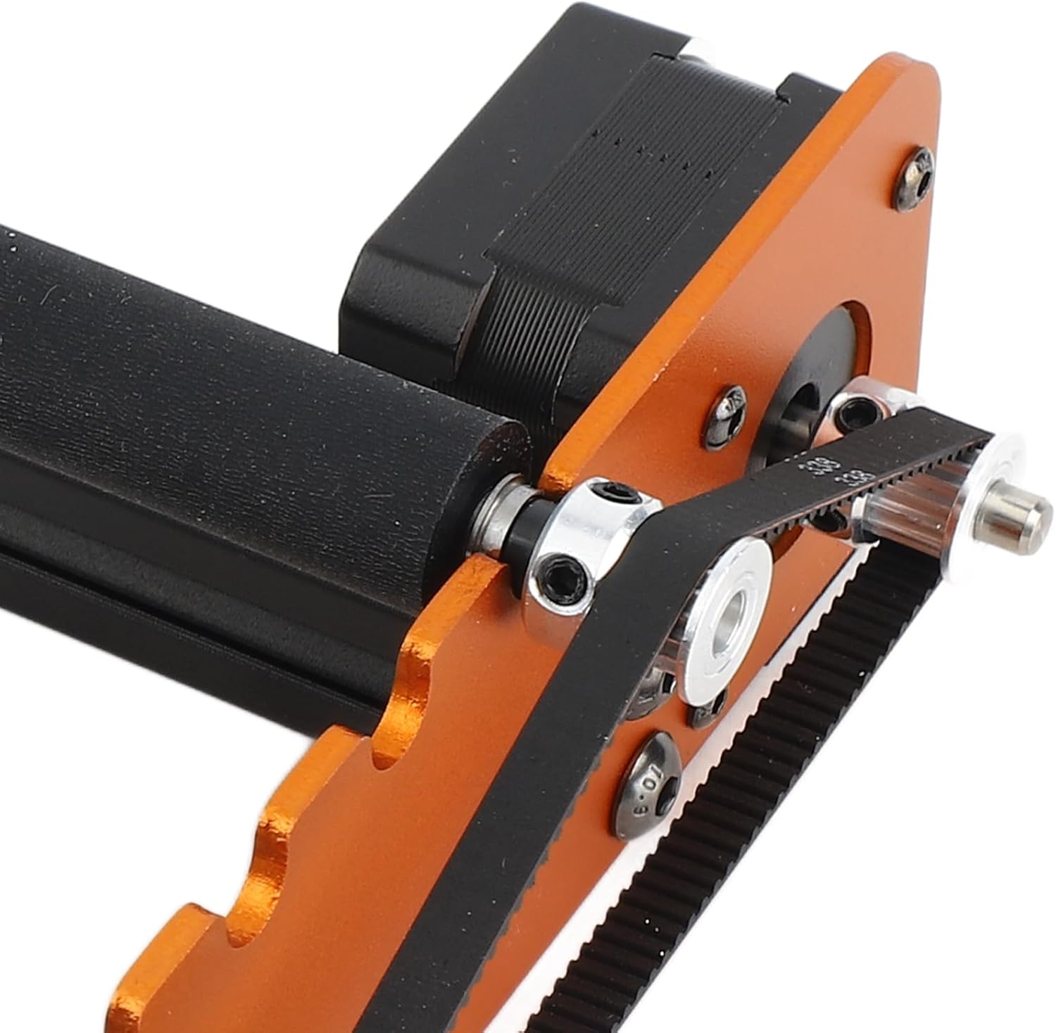 Rotary Roller Engraving Module M2 Y Axis 360 Degree Rotating Attachment for Cylindrical Objects Compatible with P1 and P2 Engravers Adjustable Aluminum Alloy Construction