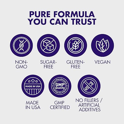 Miniatura 6 de Magnesium Complex 2,150MG, High Absorption Capsules with Magnesium Glycinate, Citrate & Malate, Plus Vitamin B6, B2, Folate & Beet Root, Vegan,