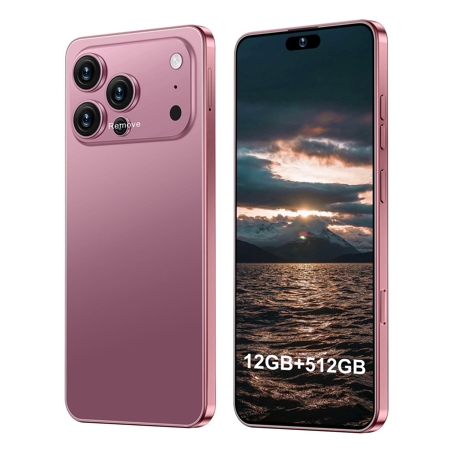 17PM Smartphone New Upgrade 12GB+512GB/6.99" Display 68+108MP Zoom Camera,Tempered Glass…