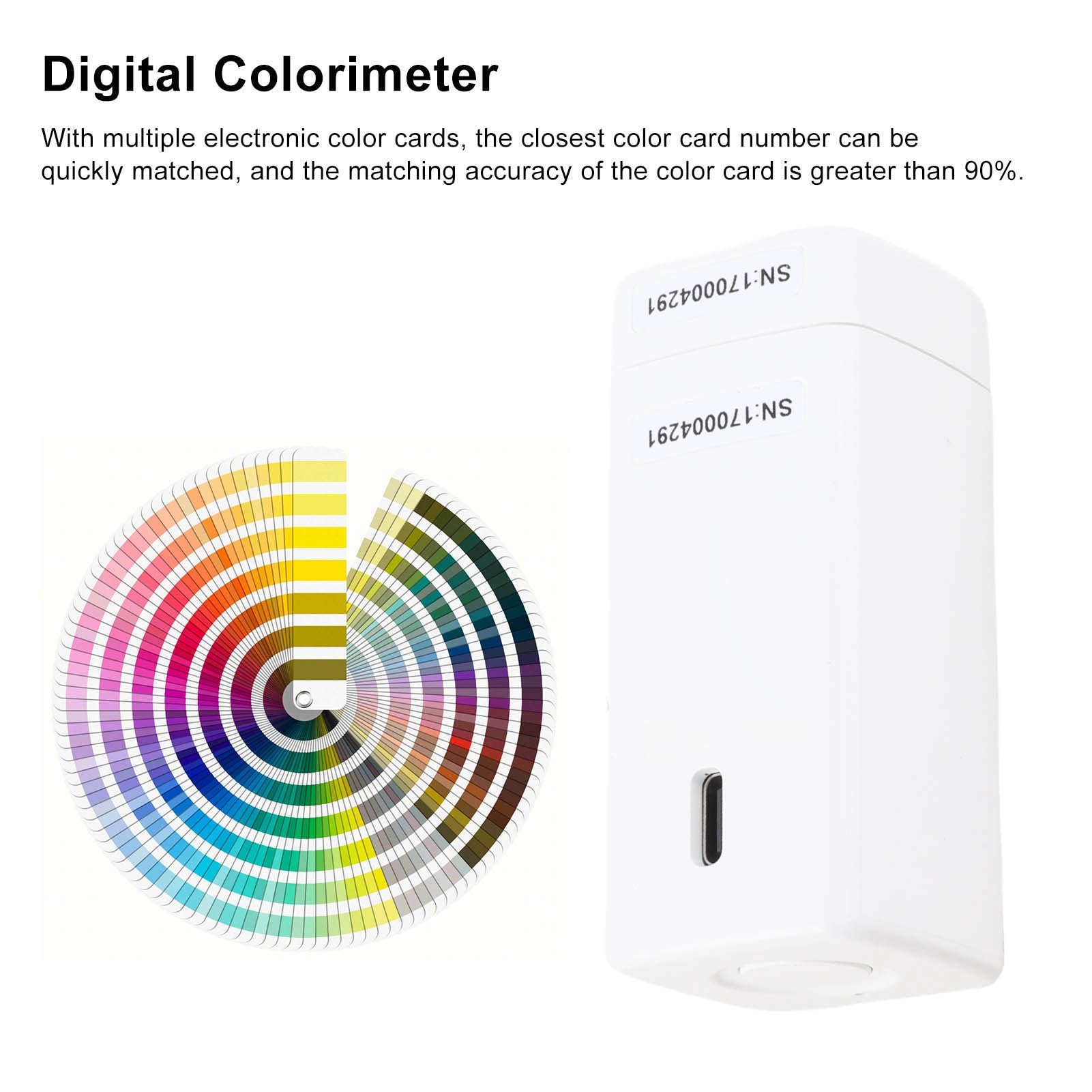 Colorimetro Digitale LS170 - Misuratore di Portatile con Alta Precisione - Analizzatore di Differenza di per Pittura, Materiali e Design