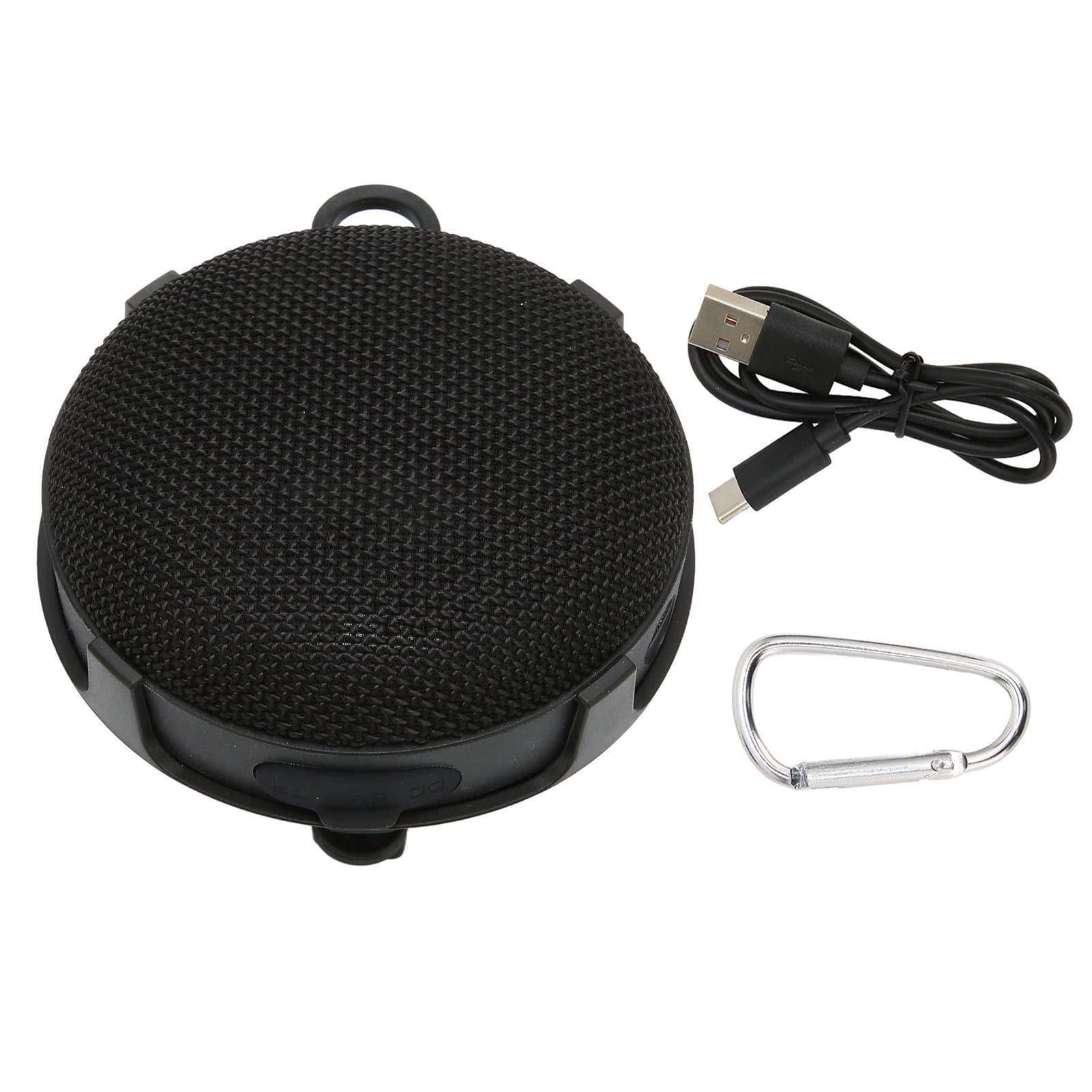 Altoparlante Bluetooth Portatile per Bici, Altoparlante HiFi Stereo Esterno Impermeabile IP67 con Supporto per Bici, Altoparlante Wireless Indossabile per Ciclismo, Equitazione, Escursionismo,(Nero)