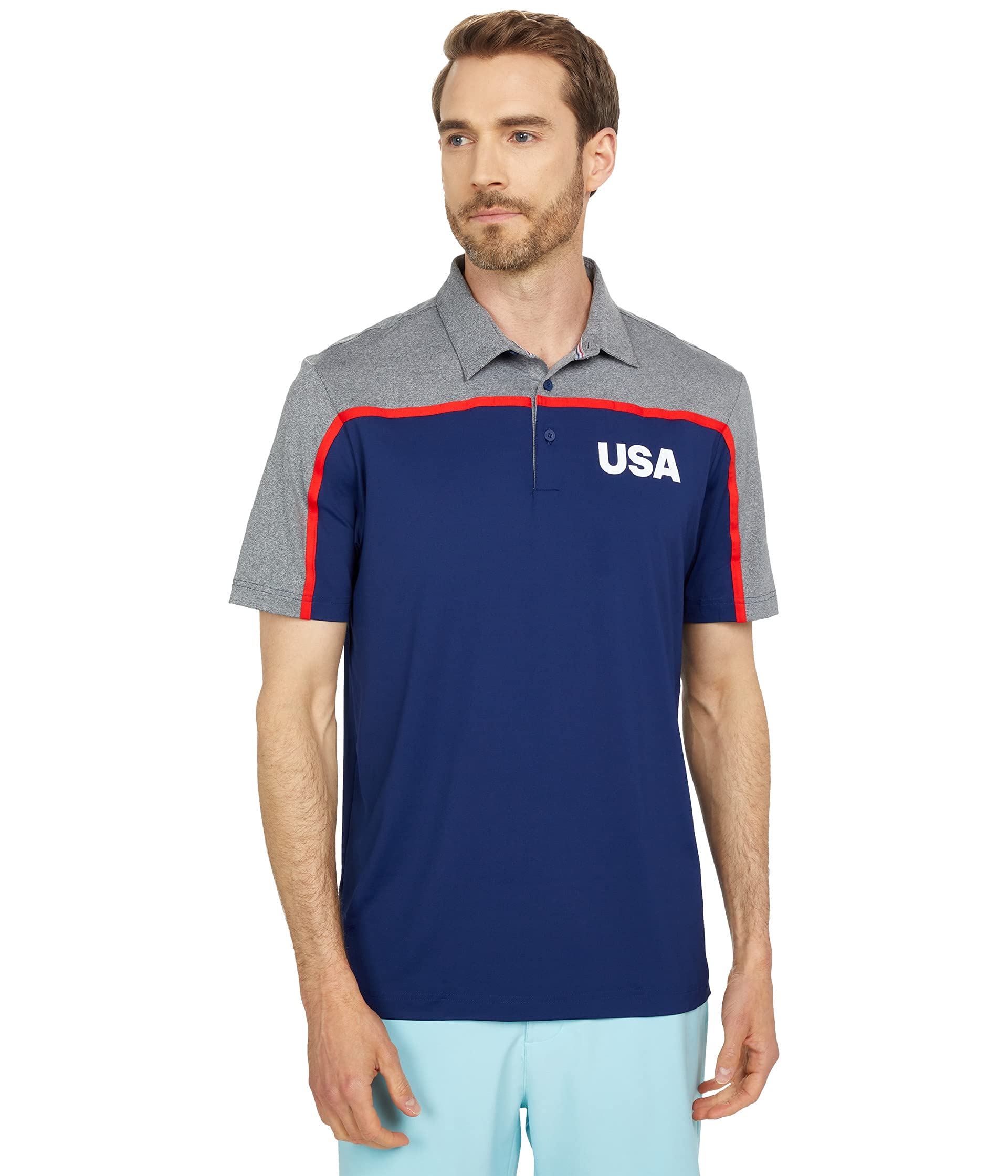 adidas Polo Mężczyźni Ultimate365 Usa Golf Polo Shirt