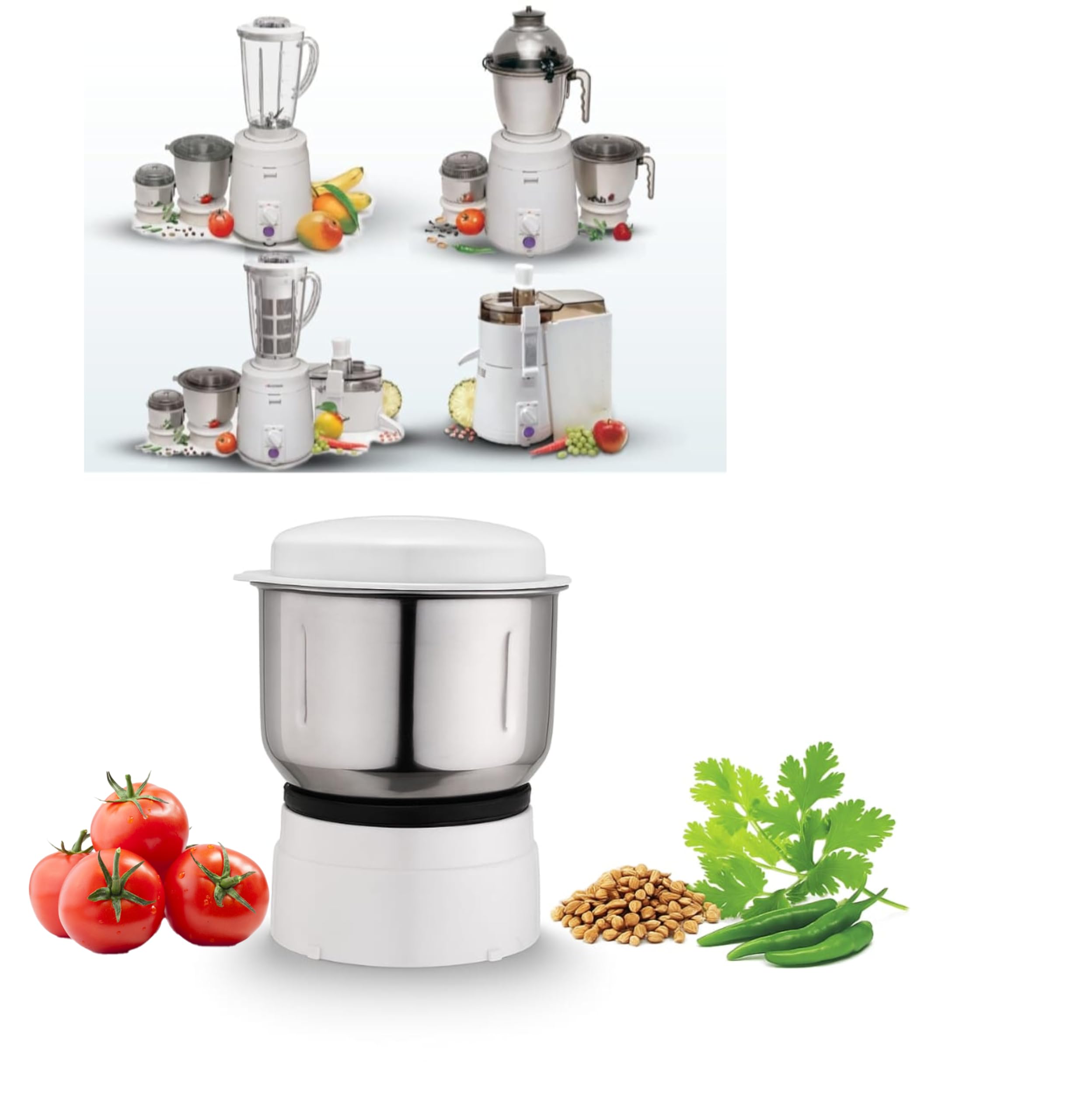 “400ml Chutney Jar Compatible with Select Sujata Mixer Grinder Models – Check Model Compatibility Before Ordering (Non-Original Replacement Jar)”-image-42