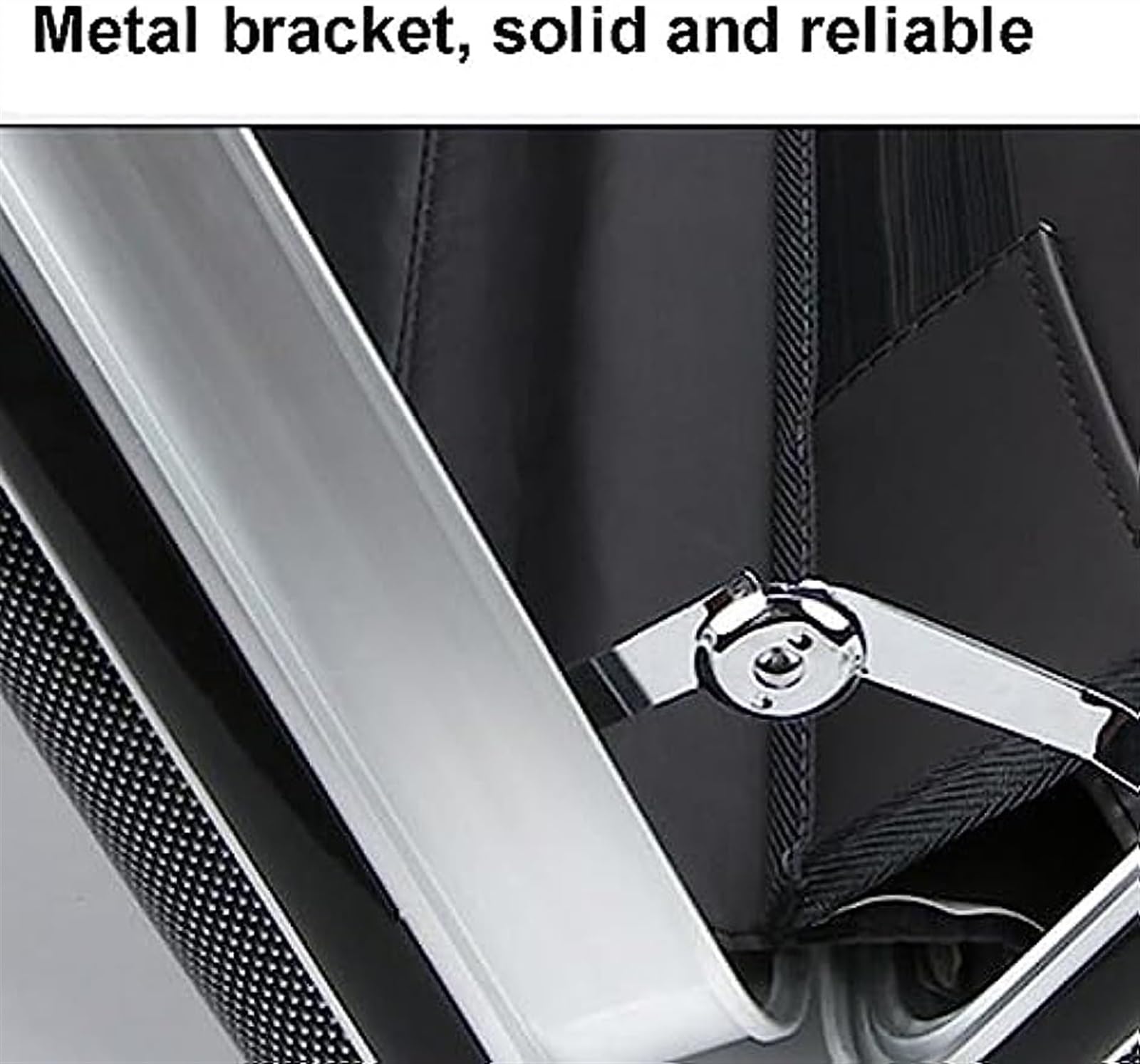 Tragbare Aktentasche mit Aluminiumrahmen, Chiffrierkoffer for Geschäftsbüros, Werkzeug- und Instrumentenkoffer, Computerkoffer for Bordreisen, medizinischer Koffer, Bargeldtragekoffer (Farbe: Schwarz)