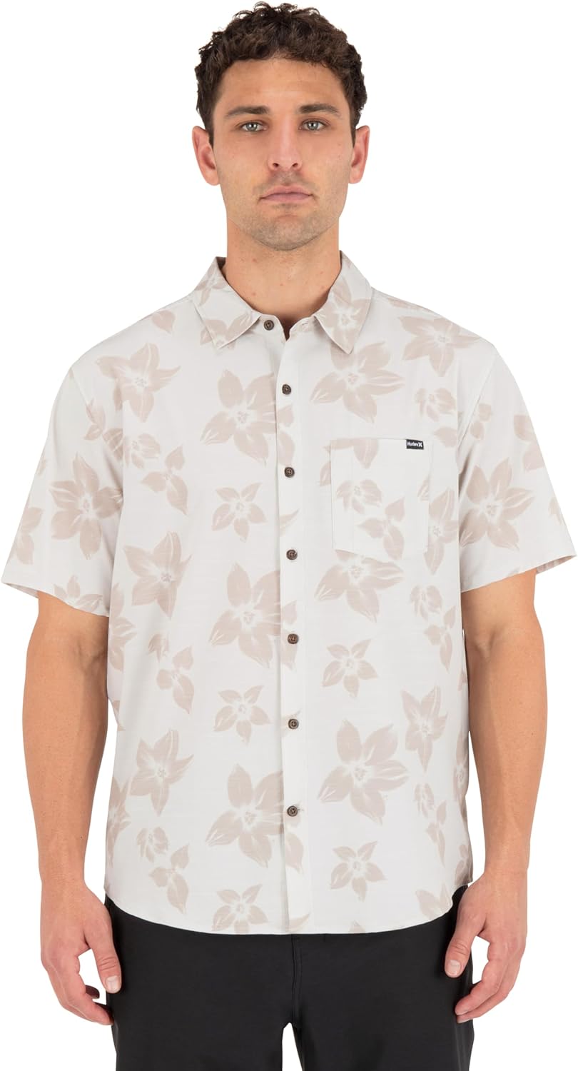 Hurley Men's Newport Stretch Short Sleeve