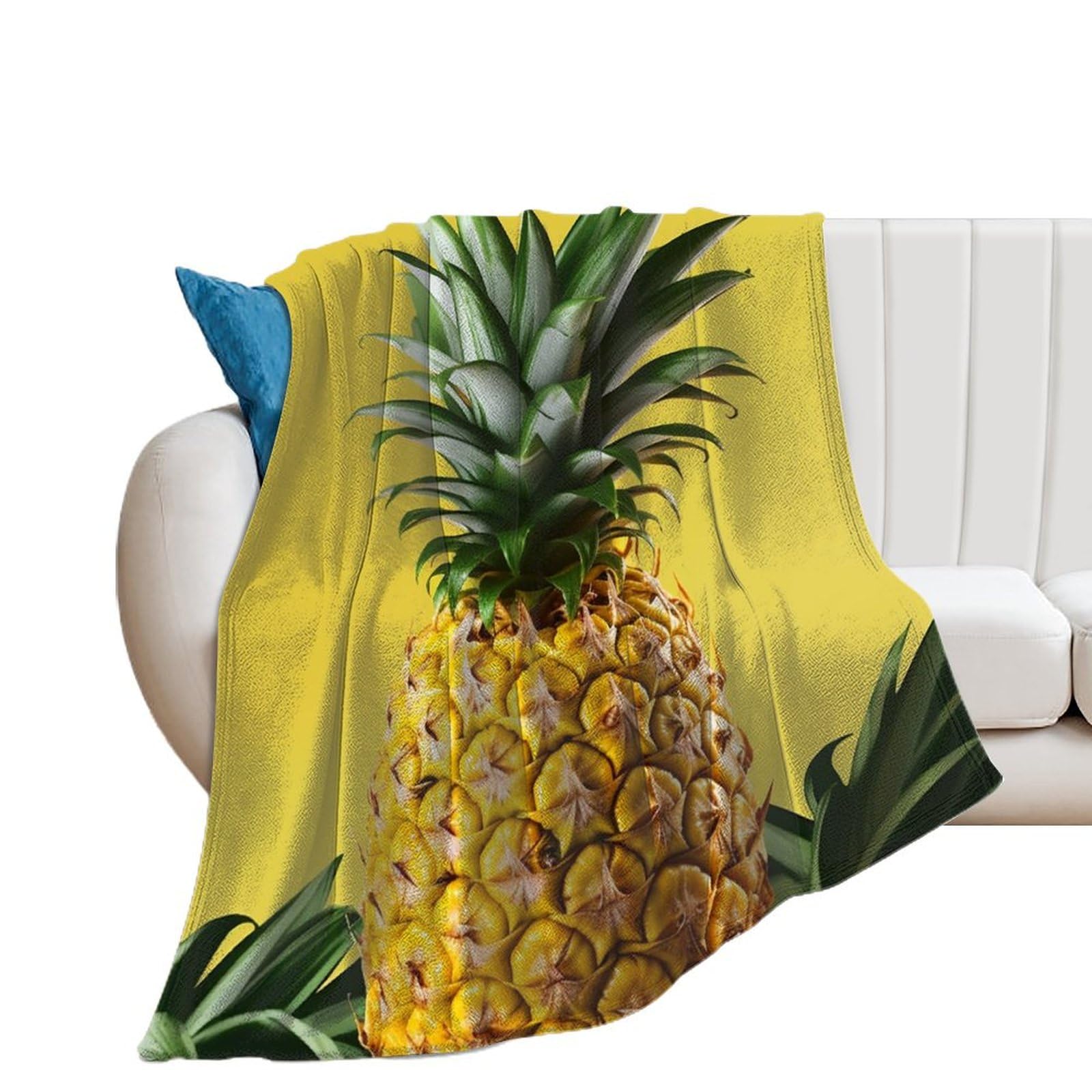 Couverture chaude en flanelle légère pour vos soirées sur le canapé
