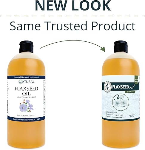 Vista 12 de Zatural Aceite de linaza prensado en frío – Aceite de semilla de lino líquido 100% puro sin OMG, vegano Omega-3 rico en ALA, perfecto