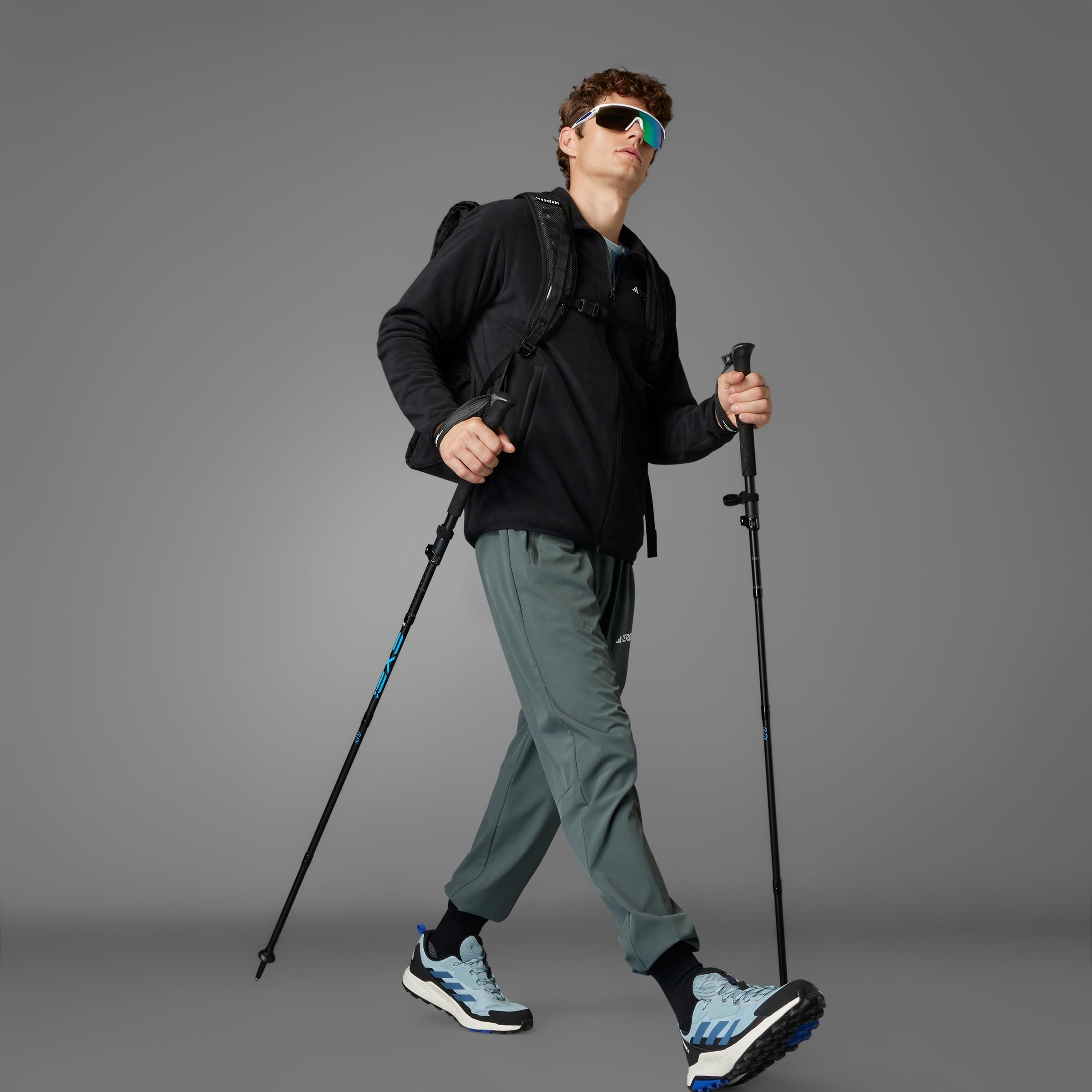 adidas Men's Veste molleton zip intégral Multi Essentials