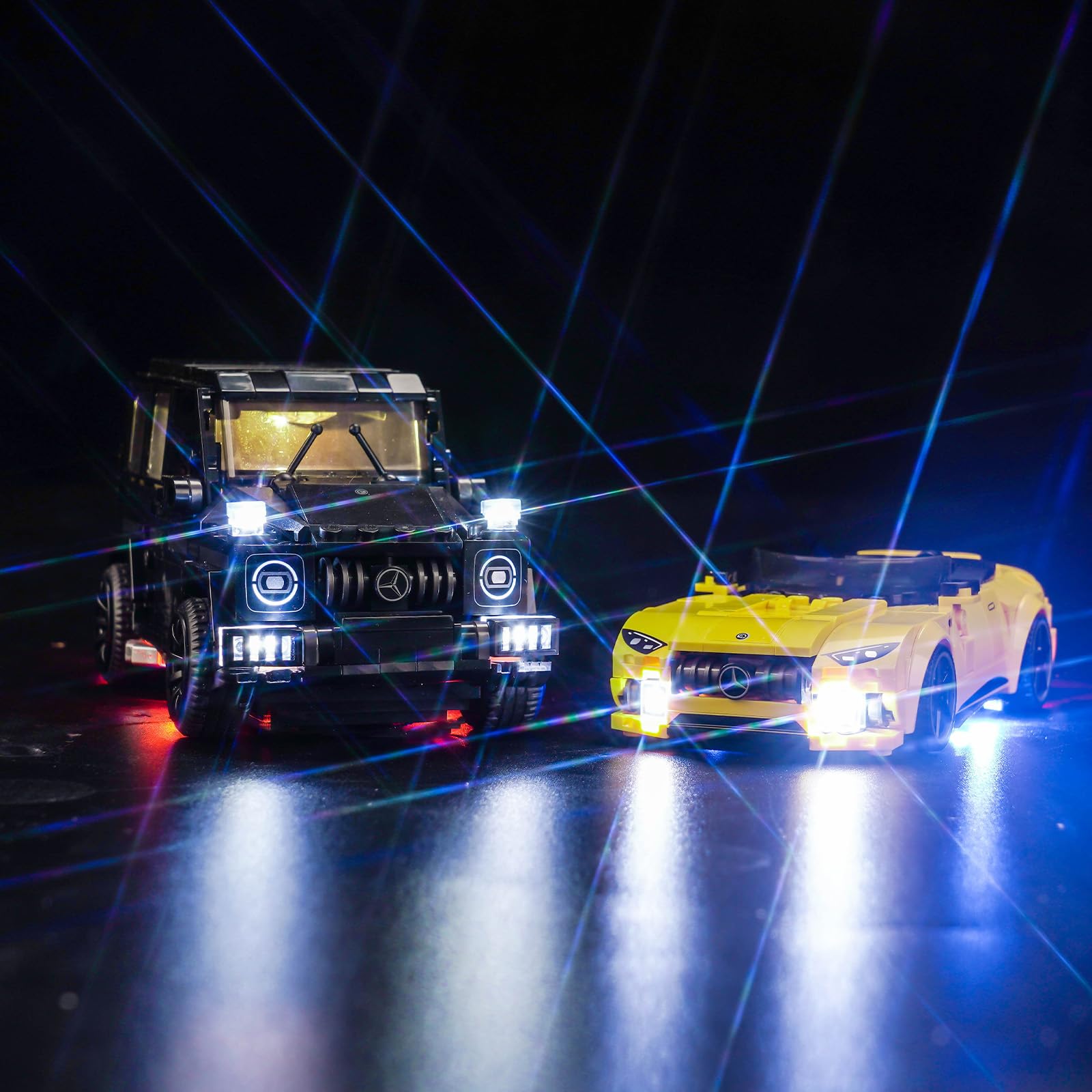 PIPART LED Light Kit for 76924 Mercedes-AMG G 63 & Mercedes-AMG SL 63, Light Kit ONLY, Model is NOT Included