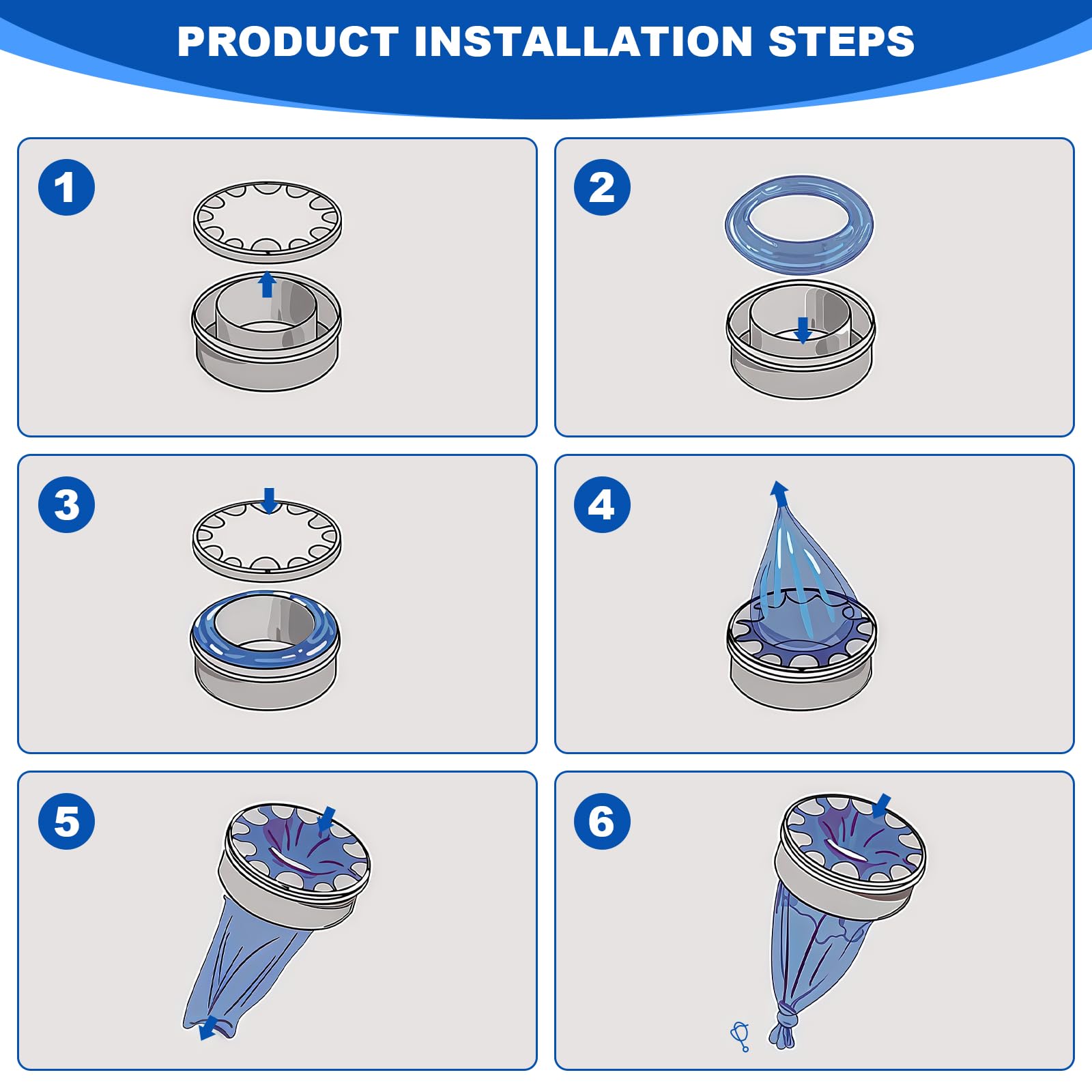 12 Pezzi Ricarica Mangiapannolini Pannolino Sacchetti di Ricarica Antiodore Ricariche Mangiapannolini Ispessito Compatibile con Tommee Tippee Twist & Click LitterLocker
