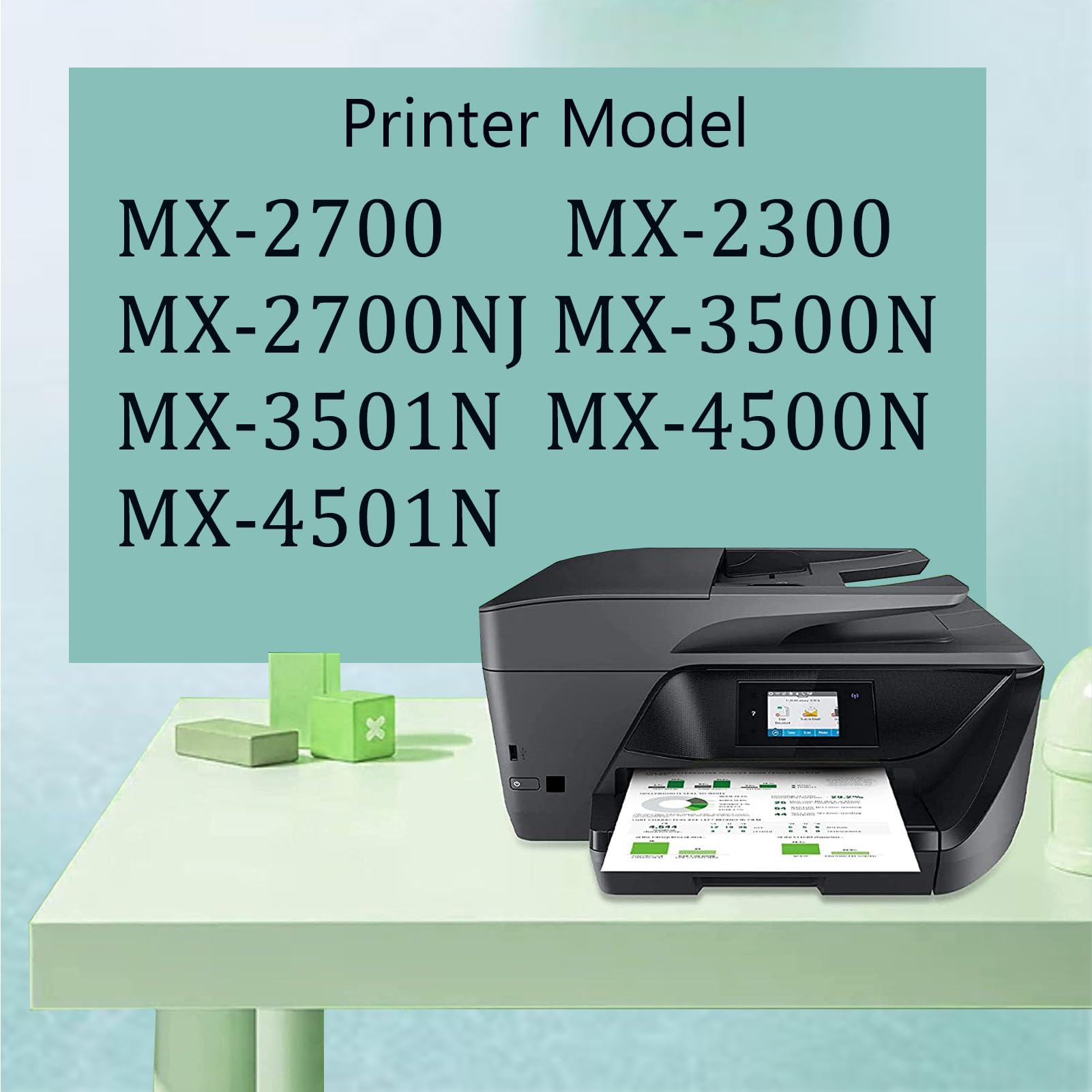 Amazon.com: FNTSMA Compatible for Sharp DX-27CT DX-27AT DX-27FT DX  