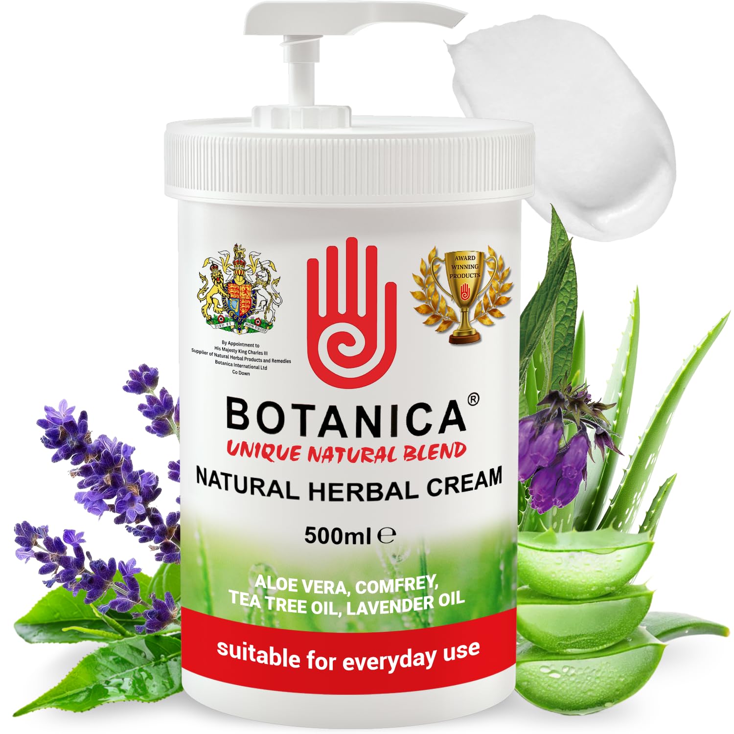 Botanica Natural Herbal Cream, 500 ml