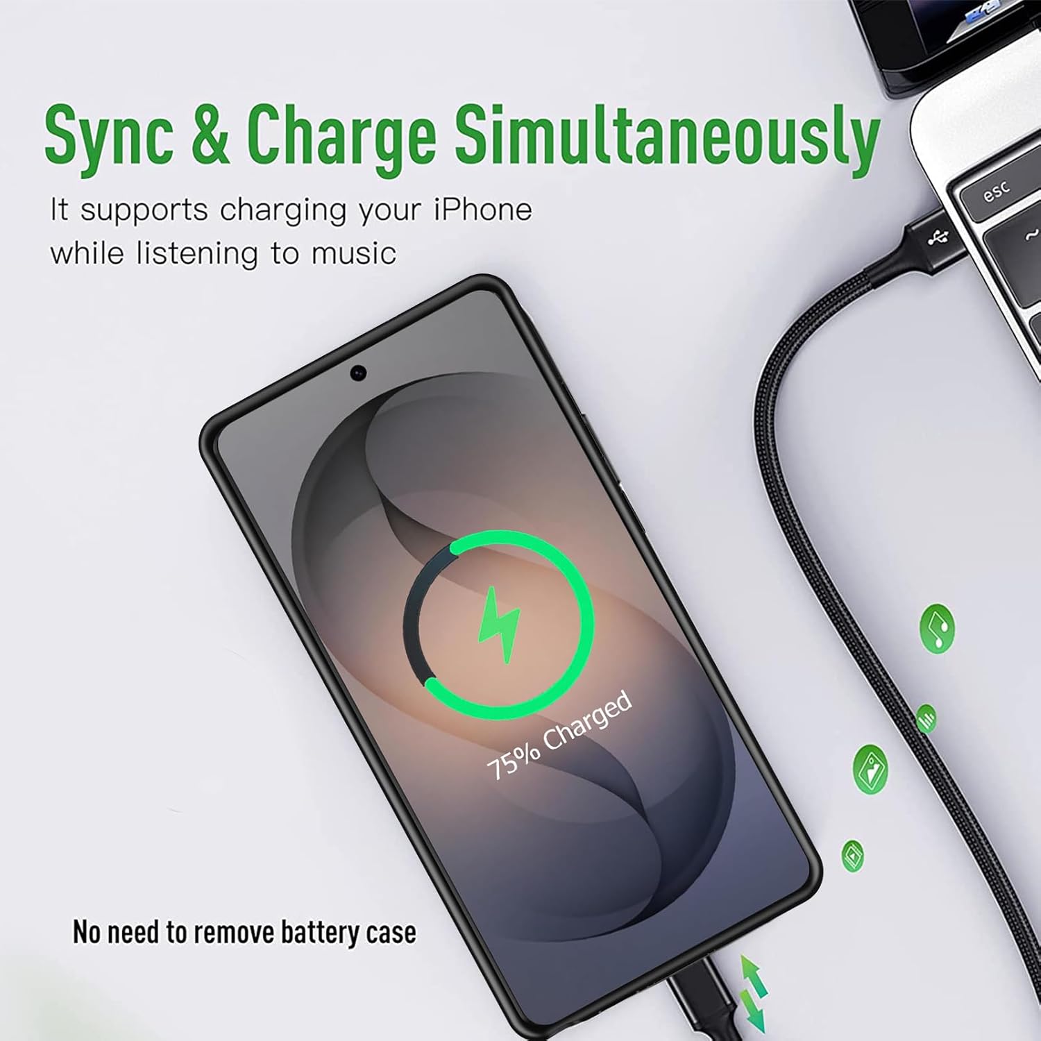 Battery Case for Galaxy S26 Ultra, [12000mAh] Slim Rechargeable Smart Extended Charging Case Compatible with Galaxy S26 Ultra (6.9 inch) Backup Power Battery Pack Charger Cover-Black