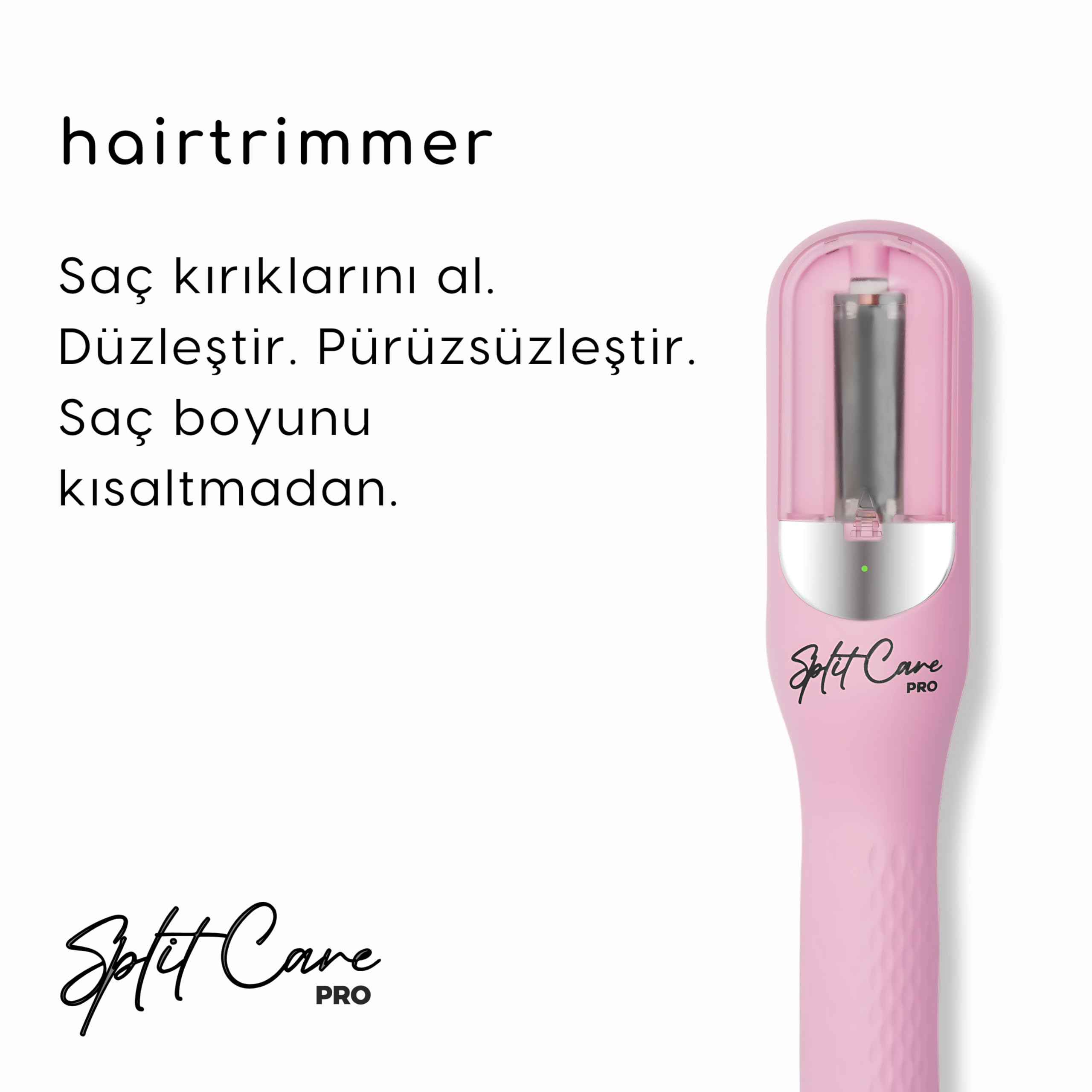 Splitcare Pro Saç Kırık Alma Makinesi Şarjlı Kablosuz