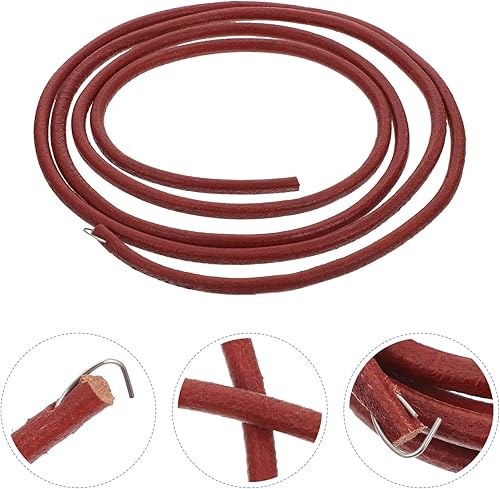 Miniatura 5 de Ciieeo Kit de costura para máquina de coser Cinturón de banda de rodadura real Cinturón de goma de repuesto para máquina de coser Piezas para